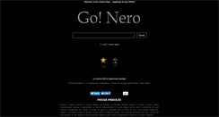 Desktop Screenshot of gonero.it